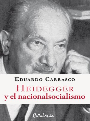 cover image of Heidegger y el nacionalsocialismo